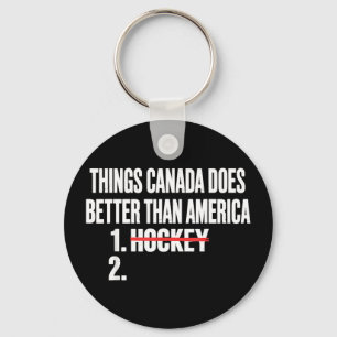 Chaveiro Coisas que o Canadá faz melhor que a América 1 hóq