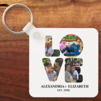 Colagem personalizada de fotos do amor moderno 4 p