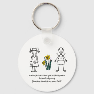 Chaveiro Coleção dos melhores amigos transparente