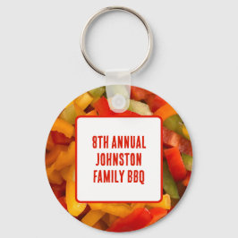 Chaveiro Coleta de Verão de CHURRASCO de Reunião da Família