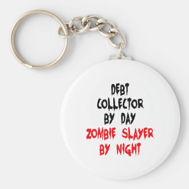 Chaveiro Coletor de Débito da Zombie Slayer (Frente)