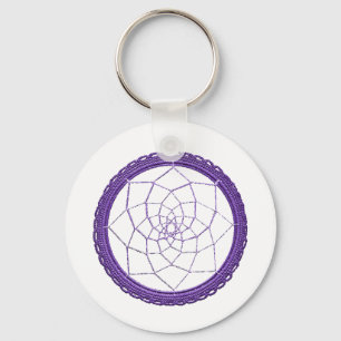 Chaveiro Coletor roxo do sonho de nativo americano
