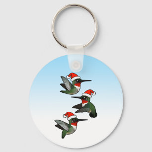Chaveiro Colibri Rubi-throated do Natal