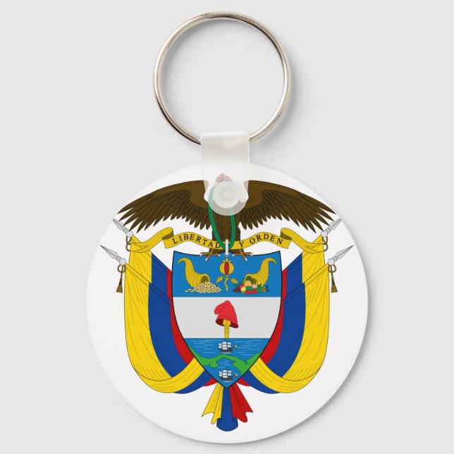 Chaveiro colombia emblem (Frente)
