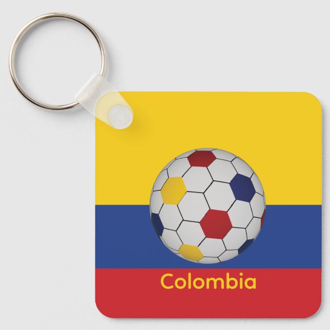 Chaveiro Colombia Soccer (Frente)