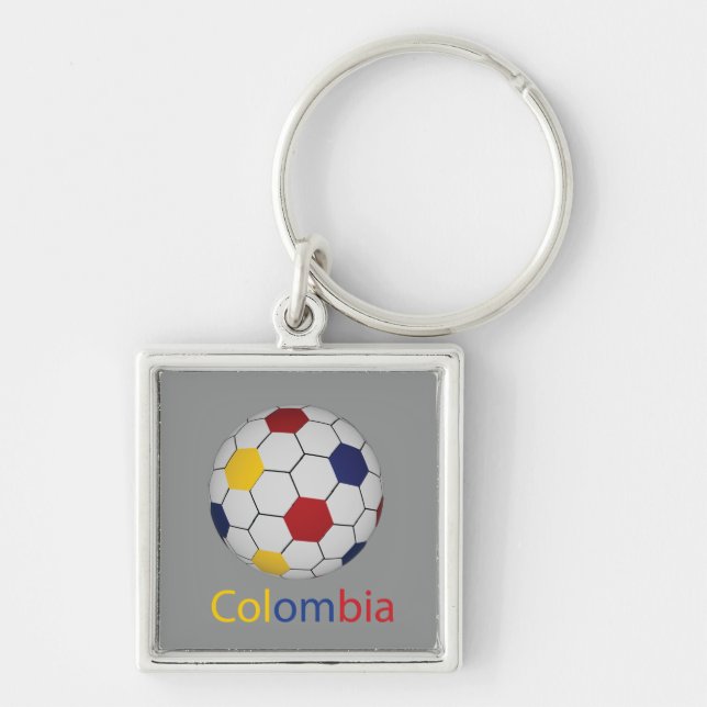 Chaveiro Colombia Soccer Keychain  (Frente)
