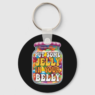 Chaveiro Coloque Algumas Geleias Na Sua Barriga Funny Jelly