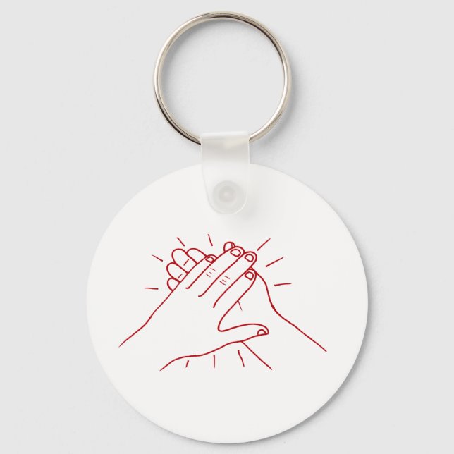 Chaveiro Coloque suas mãos (Frente)