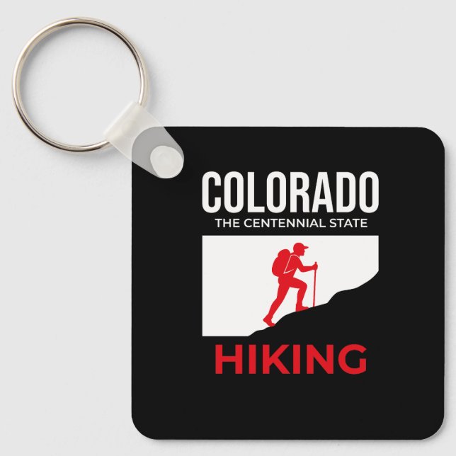 Chaveiro Colorado Hiking – The Centennial State USA (Frente)
