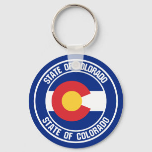 Chaveiro Colorado Round Emblem