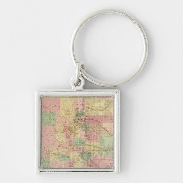 Chaveiro ColoradoPanorâmica MapColorado (Frente)