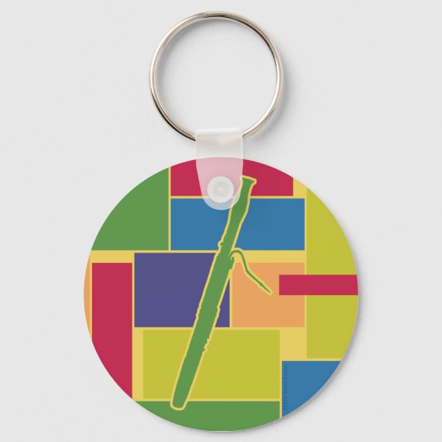 Chaveiro Colorblocks Fagote (Frente)