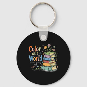 Chaveiro Colore nosso Programa de Biblioteca de Leitura Mun