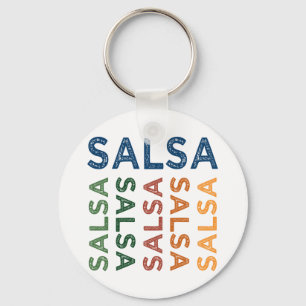 Chaveiro Colorido bonito da salsa