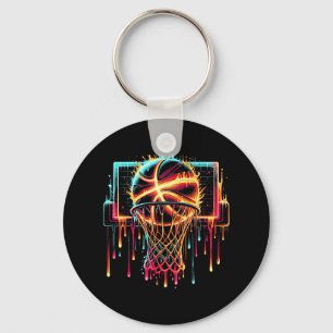 Chaveiro Colorir Basquete Colorido Colorir Coluna Lâmpada C