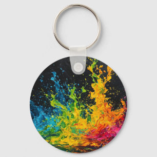 Chaveiro Colorir Coloração de Tinta