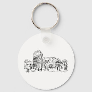 Chaveiro colosseum de Roma