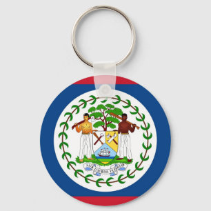 Chaveiro com a bandeira de Belize