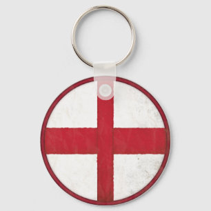 Chaveiro com a bandeira inglesa no estilo antigo