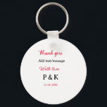 Chaveiro Com amor adicione a letra do nome do casal obrigad<br><div class="desc">design</div>