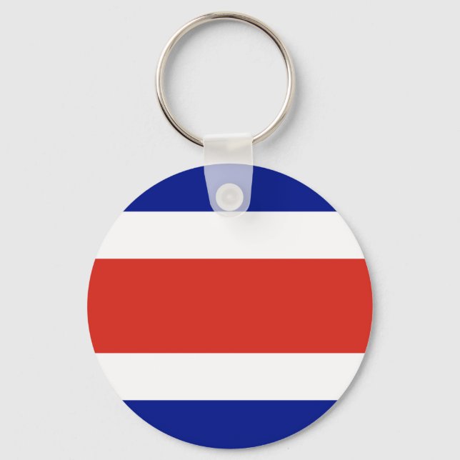 Chaveiro com bandeira da Costa Rica (Frente)