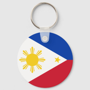 Chaveiro com bandeira das Filipinas