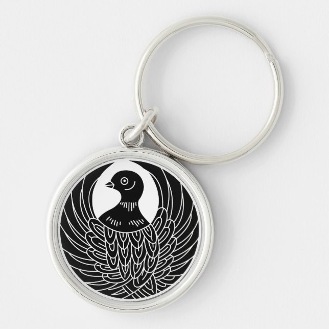 Chaveiro com círculo Dove (Frente)