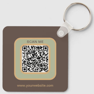 Chaveiro com Código QR de Logo Tom Terroso de Dupl