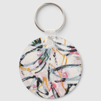 Chaveiro com Design pintado à mão