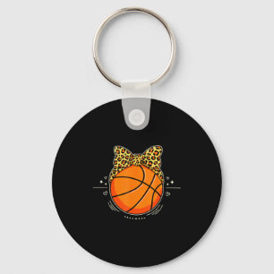 Chaveiro Com linda basquete leopardo Guepardo laço feminino