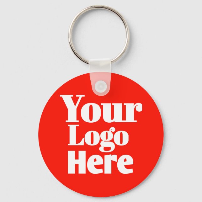 Chaveiro com Logotipo Personalizado da Empresa (Frente)
