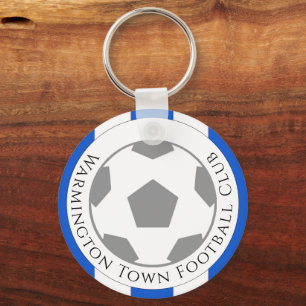 Chaveiro com o Nome do Seu Clube de Futebol