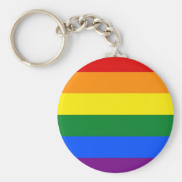 Chaveiro com Sinalizador LGBT Arco-Íris