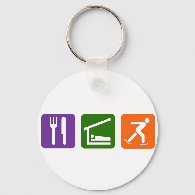 Chaveiro Coma A Dormir Pular Gelo (Frente)