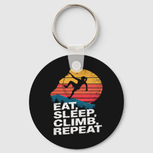 Chaveiro Coma Dormir Escalar Repetir - Escalada e Escalada