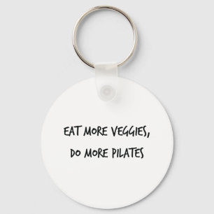 Chaveiro Coma mais vegetarianos fazem mais Vegan do