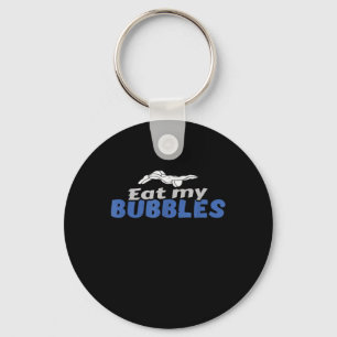 Chaveiro Coma Minhas Bolhas Nadando Presente Design