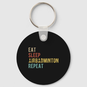 Chaveiro Coma o Airbadminton do Sono Repetir Vintage em Bad