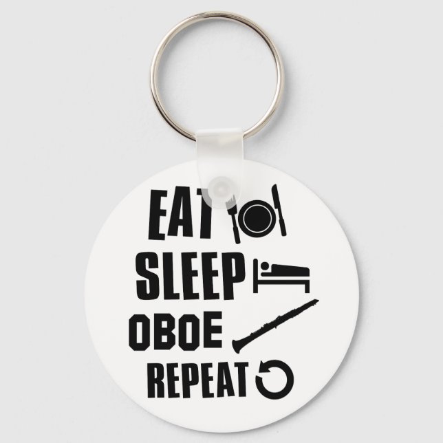 Chaveiro Coma o sono Oboe (Frente)