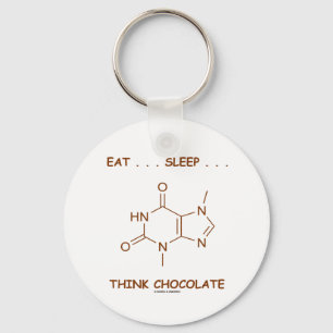 Chaveiro Coma… o sono… pensam o chocolate (o Theobromin