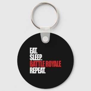 Chaveiro Coma o sono Royale Repita o Engraçado Gamer