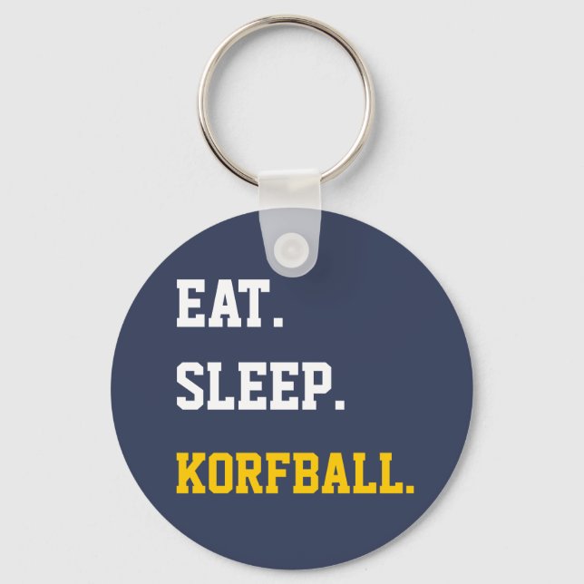 Chaveiro Coma Sleep Korfball (Frente)