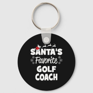 Chaveiro Combate de Natal do treinador de golfe favorito do