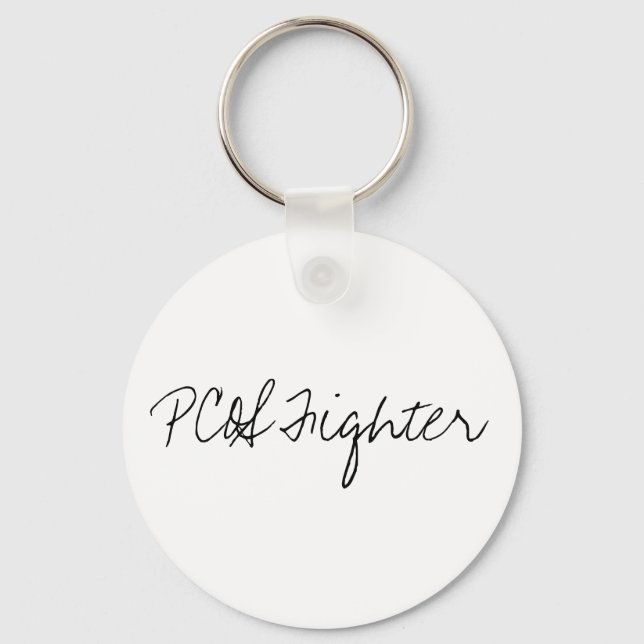 Chaveiro Combatente PCOS (Frente)