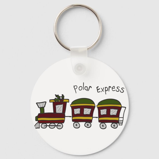 Chaveiro Comboio Polar Express (Frente)