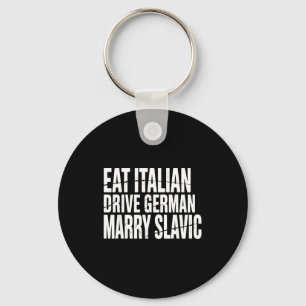 Chaveiro Comer italiano dirigir alemão casar eslavo engraça