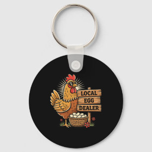 Chaveiro Comerciante Local de Ovos Fazendeiro de Frango Faz