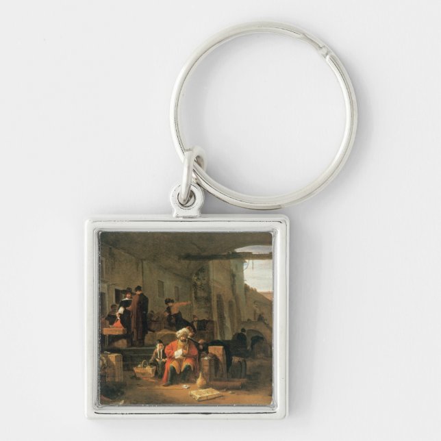 Chaveiro Comerciantes de Holland e da troca de Médio (Frente)