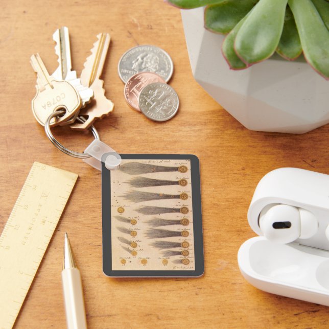 Chaveiro Cometas por Stanislaw Lubieniecki, Astronomia de V (Mesa)