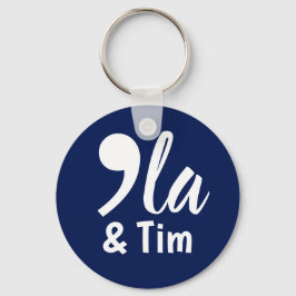 Chaveiro Comma Kamala e Tim 2024